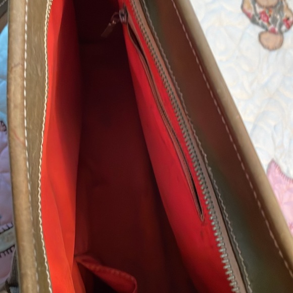 Dooney& Bourne Olive Green tote satchel - Picture 6 of 8